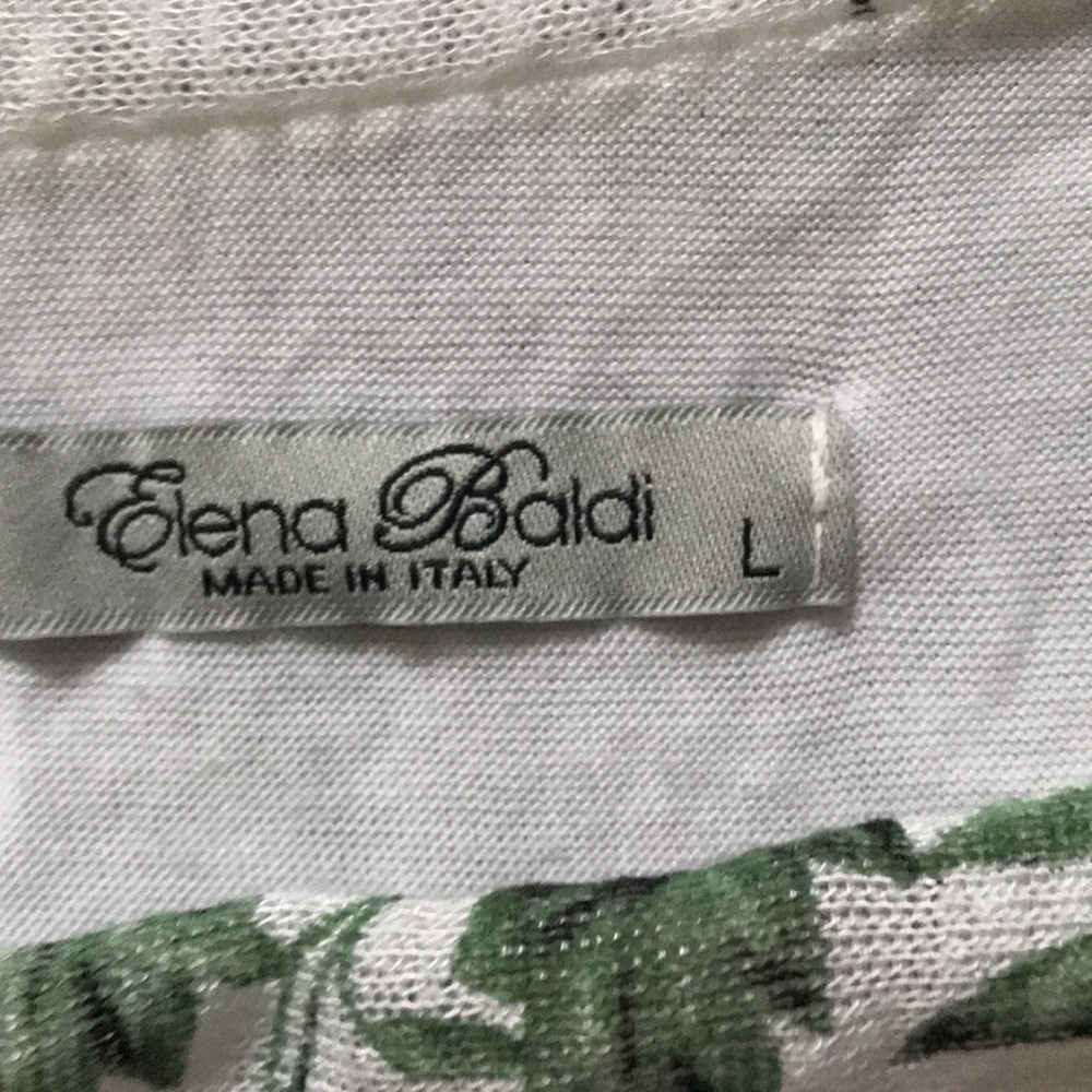 Elena Baldi Floral Print Women's Top - Picture 2 of 6